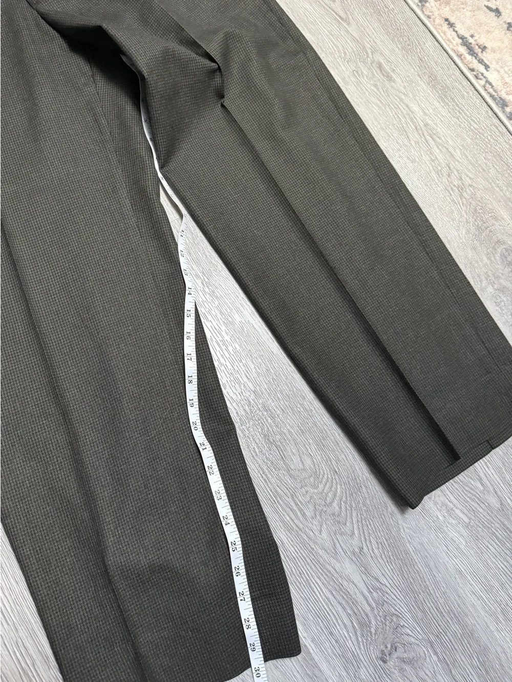 Vtg Evan Piccone Mens 42LG 34x30 Brown/Black Herringbone 100% Wool Jacket/Pants